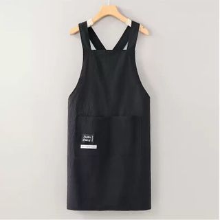 Tạp dề vải trơn cao cấp – chống bẩn, form đẹp