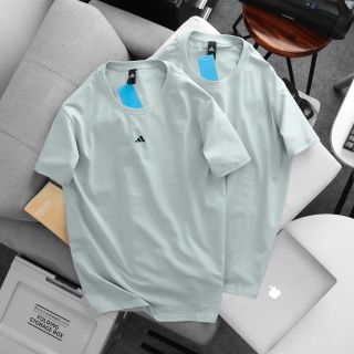 Áo thun nam. Cotton 4 chiều xịn, sờ vào là thích.   Bo rip đồng màu, thiết kế basic.