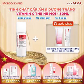 Serum Dưỡng Trắng Da Vitamin C [Chai 30ml] TẶNG 1 TRONG 2 QUÀ