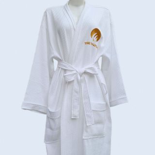 Áo Choàng Tắm Tổ Ong 100% Cotton Thấm Hút Nước Tốt