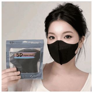 Khẩu Trang 5D Thịnh Phát 3L Kháng Khuẩn, Chống Nắng, Chống Tia UV, Không Gây Đau Tai, Hàng Chính Hãng