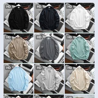 Áo thun dài tay nam.  Vải Pique cotton cao cấp, hàng chính phẩm 4 chiều, chất đẹp.