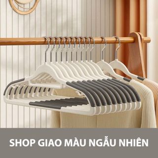 Móc Treo Quần Áo Chống Trơn Trượt nhựa Xoay 360 Độ, Móc Quần Áo, Móc Phơi Đồ Chống Trượt, Móc Chống Trượt