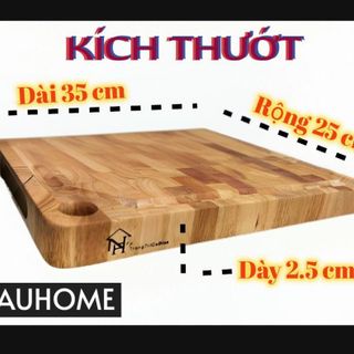 Bộ sản phẩm thớt cao cấp gồm 3 sản phẩm thớt chặt + thớt băm + thớt thái tiện dụng cho nhiều mục đích cắt thực phẩm.