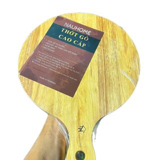 Nauhome THỚT GỖ CAO CẤP 40 x 30 x 2cm - Chất Liệu Gỗ Tự Nhiên An Toàn Cho Sức Khỏe - Sản Xuất Tại Việt Nam
