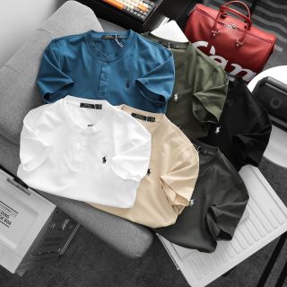 Áo thun nam. Vải cotton 4 chiều cao cấp độ bền cao form