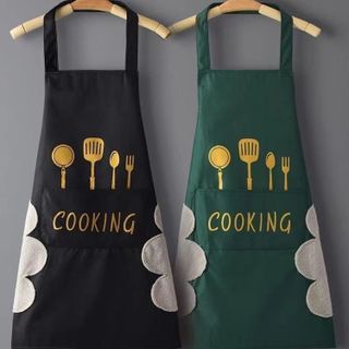 Tạp Dề Cooking Có Túi Đựng Và Lau Tay,Làm Bếp,Pha Chế,Phục Vụ Dễ Thương,Chống Thấm Nước Tốt