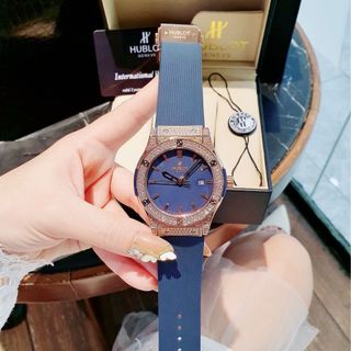 SĂN SALE ĐỒNG HỒ NAM CAO CẤP HUPOT VIỀN ĐÁ MÁY PIN