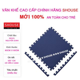 Thảm Xốp Ghép 60x60cm lót sàn miếng dày 1cm tấm trải sàn vân gỗ gấp gọn xpe cho bé