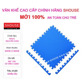 Thảm Xốp Ghép 60x60cm lót sàn miếng dày 1cm tấm trải sàn vân gỗ gấp gọn xpe cho bé