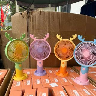 Quạt mini cầm tay phiên bản “tai hươu “