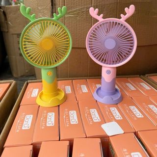 Quạt mini cầm tay phiên bản “tai hươu “