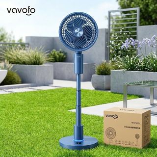 Quạt Tích Điện Vavofo VF-FX02 – Pin 10.000mAh, Điều Khiển Giọng Nói