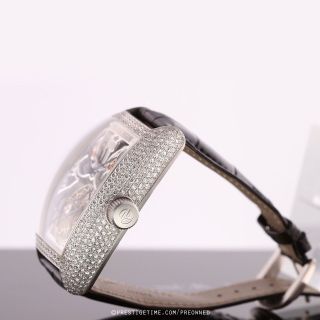 ĐỒNG HỒ NAM SIÊU CẤP PRANCK VIỀN XOÀN DÂY DA MẶT LỘ MÁY AUTOMATIC