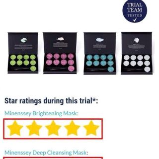 THANH LÝ Mặt nạ đất set Minenssey Mud Mask HÃNG