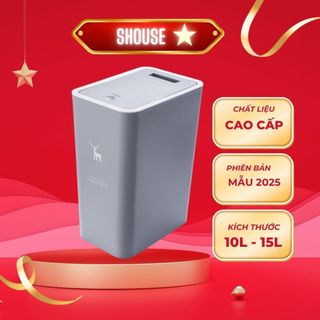 Thùng Rác Có Nắp Đựng Rác Thông Minh văn phòng nắp lật nhà bếp phòng khách nhà vệ sinh kèm mua thêm túi rác