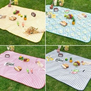 Thảm Picnic Dã Ngoại Gấp Gọn Chống Thấm, Thích Hợp Du Lịch Cắm Trại Chụp Ảnh