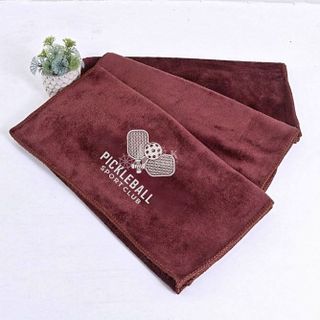 Khăn Thêu Hanoitex Khăn Thêu Pickleball Cotton Kích Thước 35*80cm Theo Yêu Cầu