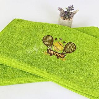 Khăn Thêu Hanoitex Khăn Thêu Pickleball Cotton Kích Thước 35*80cm Theo Yêu Cầu