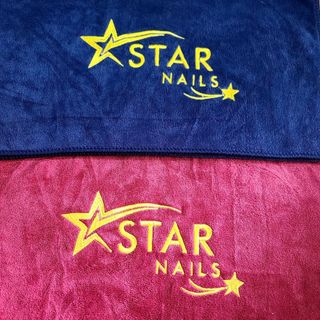 Khăn Thêu Hanoitex Khăn Nail 50*1m Thêu Logo Theo Yêu Cầu