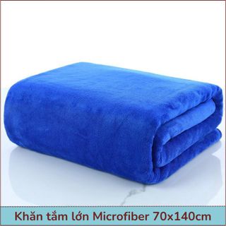 Khăn Tắm Lớn Spa, Khăn Quấn Body Spa HANOITEX Sợi Microfiber Cao Cấp Kích Thước 70*140cm