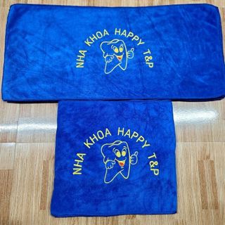 Khăn Thêu Hanoitex Khăn Thêu Nha Khoa Theo Yêu Cầu Cho Khách Hàng