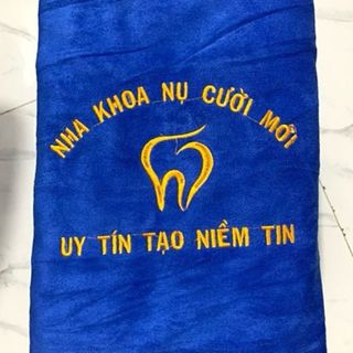 Khăn Thêu Hanoitex Khăn Thêu Nha Khoa Theo Yêu Cầu Cho Khách Hàng