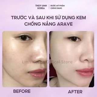 THANH LÝ Kem chống nắng nâng tone Arave  Hàng nhập khẩu chính ngạch date 2027 Giá bán mới 1tr2 1 hộp