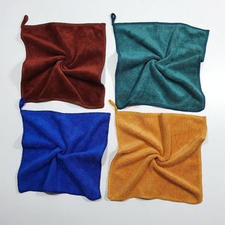 Sét 5 Khăn Lau Đa Năng Hannoitex Chất Microfiber 30*30cm