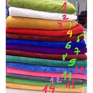 Sét 5 Khăn Lau Đa Năng Hannoitex Chất Microfiber 30*50cm