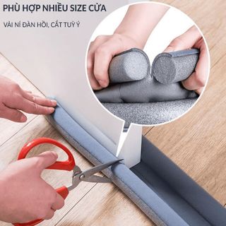 Thanh Xốp Chặn Khe Cửa ,Nẹp Chắn Khe Cửa Xốp EVA Chống Côn Trùng, Điều Hoà Mát Lạnh