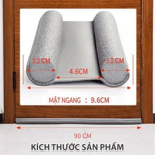 Thanh Xốp Chặn Khe Cửa ,Nẹp Chắn Khe Cửa Xốp EVA Chống Côn Trùng, Điều Hoà Mát Lạnh