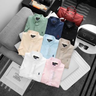 Sơmi Ngắn Tay POLO 7 Colors. Chất liệu vải lenin mịn vừa chính phẩm xịn, logo thêu trực tiếp mẫu BASIC.
