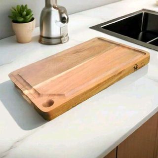 NAUHOME Thớt Gỗ Cao Cấp 20x30x2.5cm - Chất Liệu Gỗ Cao Cấp Đảm Bảo Độ Bền An Toàn - Sản Phẩm Chất Lượng Phù Hợp Cho Nhiều Mục Đích Sử Dụng