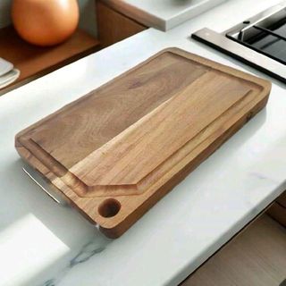 NAUHOME Thớt Gỗ Cao Cấp 20x30x2.5cm - Chất Liệu Gỗ Cao Cấp Đảm Bảo Độ Bền An Toàn - Sản Phẩm Chất Lượng Phù Hợp Cho Nhiều Mục Đích Sử Dụng