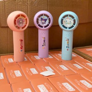 Quạt mini cầm tay tích điện kèm sạc