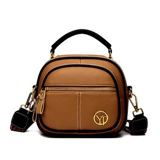 Túi xách nữ kẹp nách đeo chéo thời trang da gạo nhiều ngăn có quai xách K344