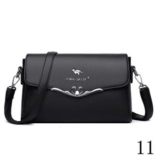 Túi xách nữ kẹp nách đeo chéo da gạo nhiều ngăn khoá chuột dễ thương K488