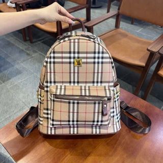 Ba lô đi học, balo đi chơi hoạt tiết kẻ sọc BBR sz40 đựng a4 K549