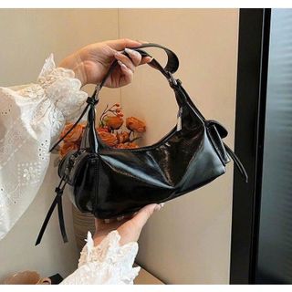 Túi xách nữ, túi đeo chéo da bóng dáng thuyền K610