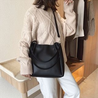 Túi xách nữ kẹp nách đeo chéo công sở da mềm, bền, chống thấm nước K49