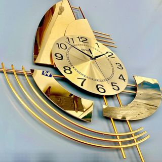 Đồng hồ treo tường trang trí nghệ thuật A209 Shouse kim trôi quà tặng tân gia nhà mới ý nghĩa