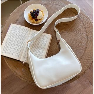 Túi xách nữ kẹp nách đeo chéo đi chơi, dự tiệc dáng thuyền da mềm K48