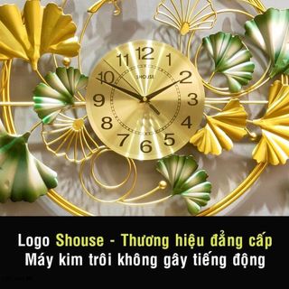 Đồng Hồ Treo Tường trang trí Decor Shouse DC132 quartz phù hợp cho phòng khách cỡ lớn quà tặng tân gia nhà mới