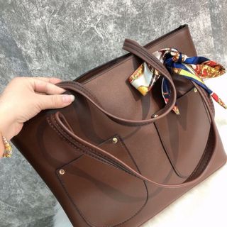 Túi xách nữ kẹp nách đeo chéo công sở da dầy sz38 đựng vừa laptop có ngăn đựng ví K07