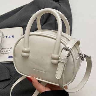 [TẶNG MÓC KHÓA] Túi xách nữ kẹp nách đeo chéo dáng bầu hai quai xách tặng kèm sao bông K781