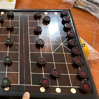 Bàn cờ tướng gỗ trắc đỏ đen