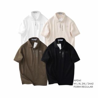 POLO NAM KHÓA KÉO. Chất vải Double Face cao cấp – mềm mịn, thoáng mát, giữ form cực tốt.