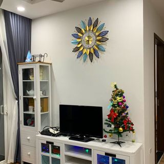 Đồng Hồ Treo Tường Kim Trôi Hiện Đại Trang Trí Cao Cấp SHOUSE DC111 Loại Lớn phù hợp cho phòng khách