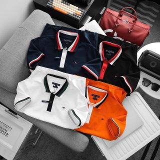 Áo thun polo nam. Chất 100% COTTON cá sấu chính phẩm co giản 4 chiều dày dặn bao xịn mịn mát.